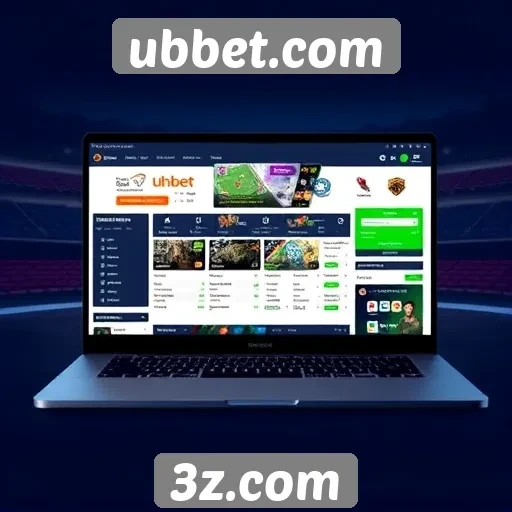 Interface e usabilidade do site ubbet.com